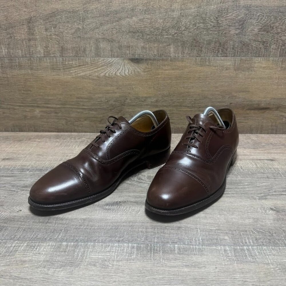 Britches of Georgetown Dark Brown Oxford Shoes Men's Size 10.5